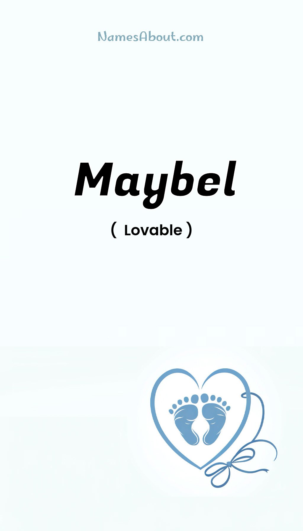 Maybel name and meaning