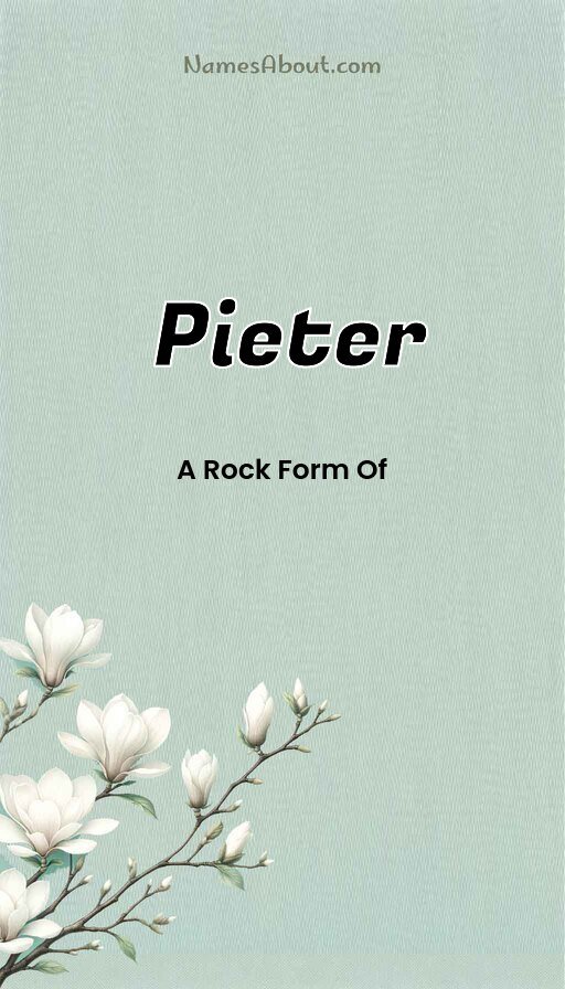 Meaning of Pieter