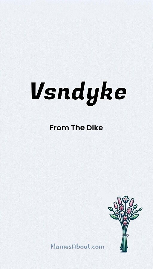 Meaning of Vsndyke