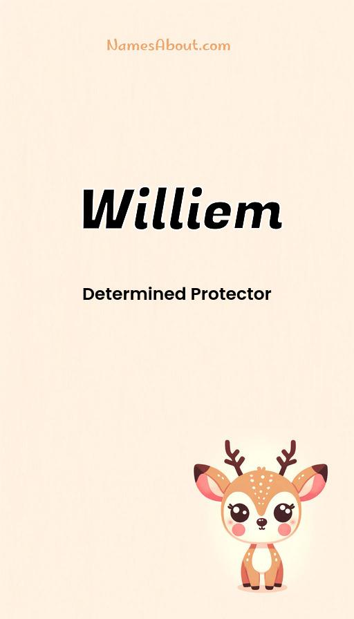 Williem name and meaning