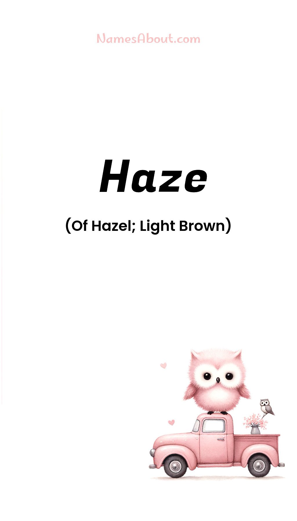 Haze name and meaning