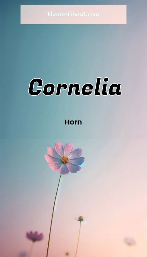 Meaning of Cornelia