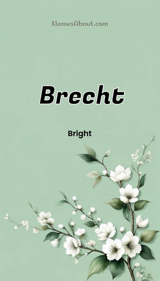 Meaning of Brecht
