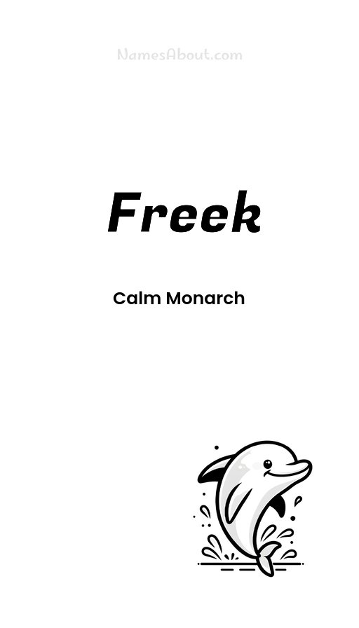 Meaning of Freek