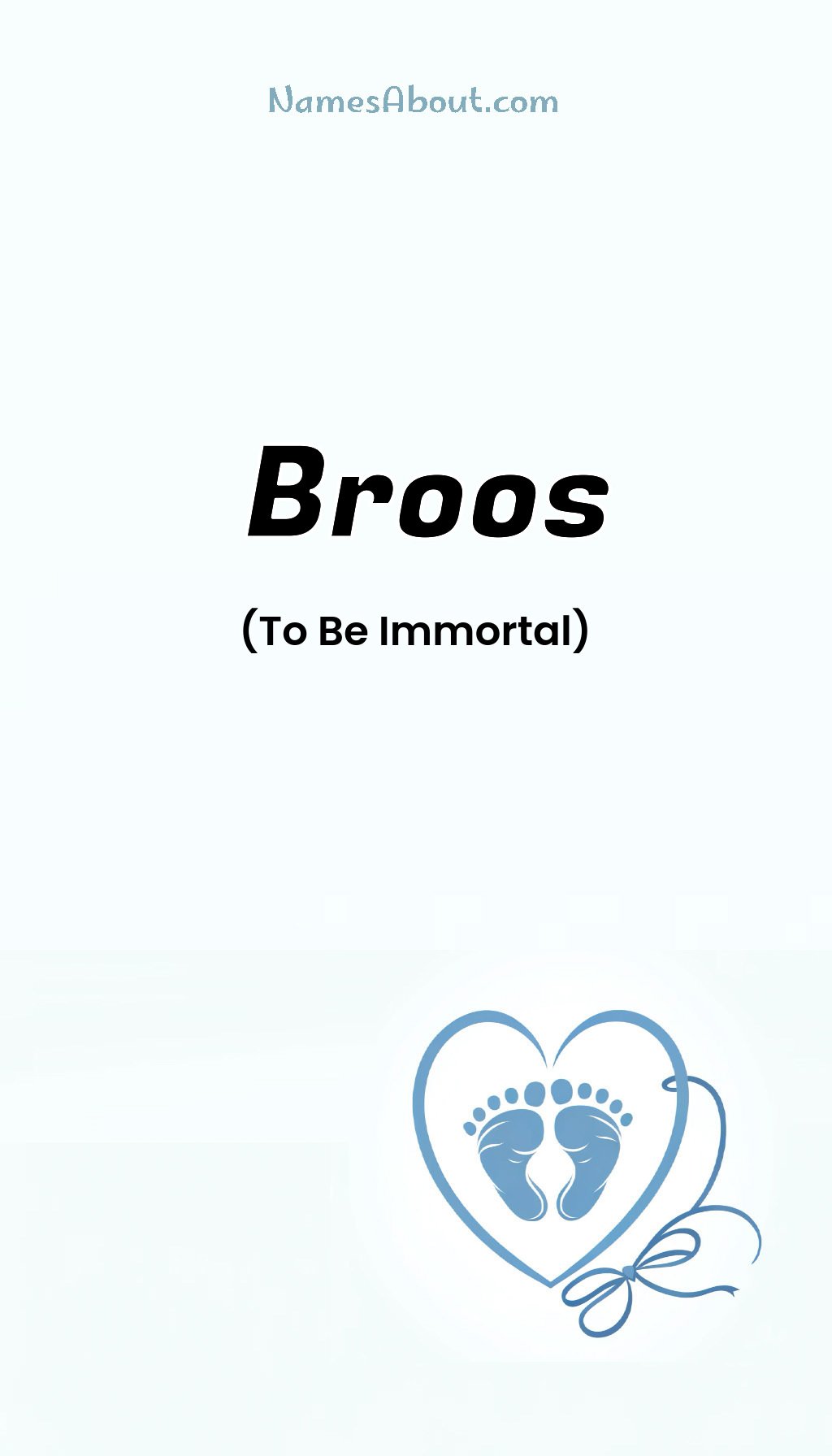 Broos name and meaning