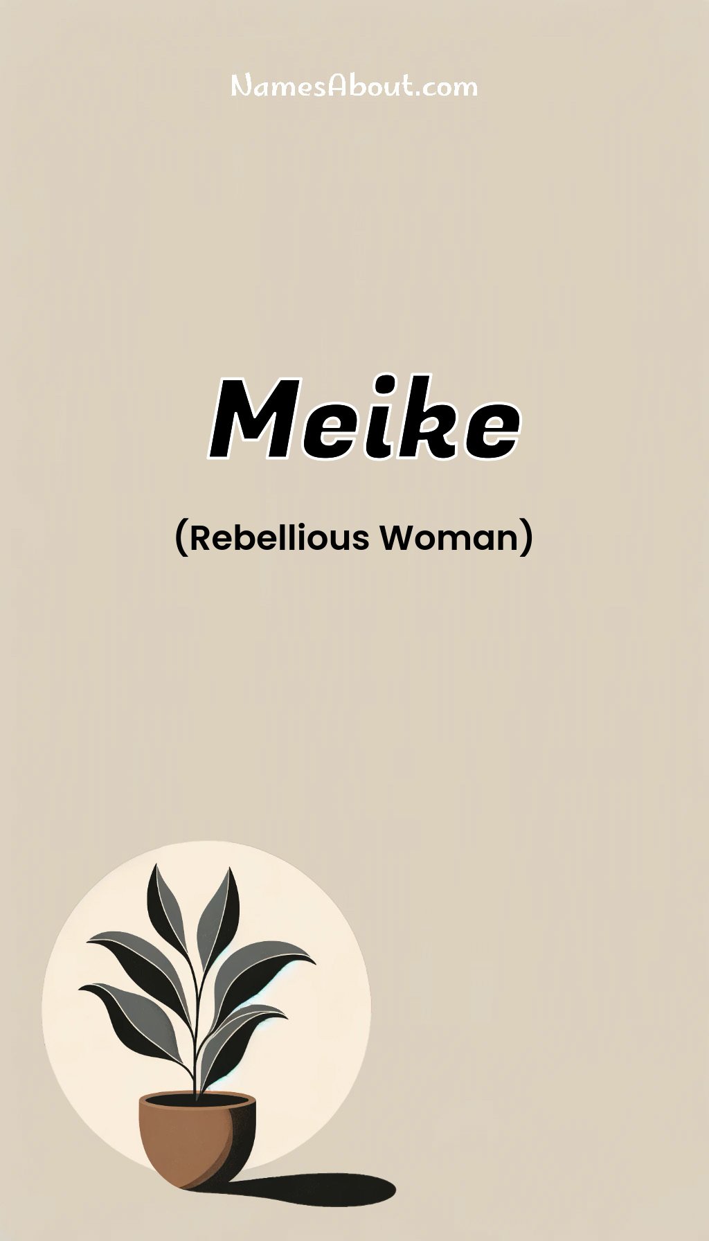 Meike name and meaning