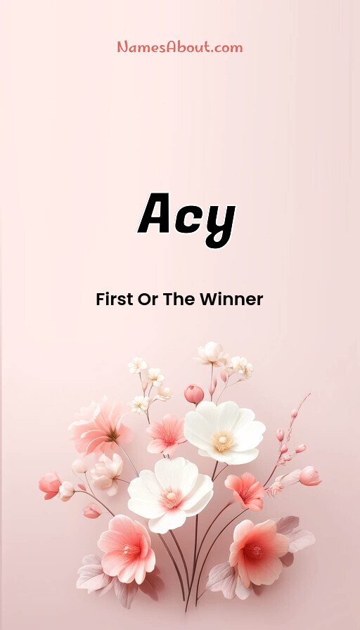 Meaning of Acy