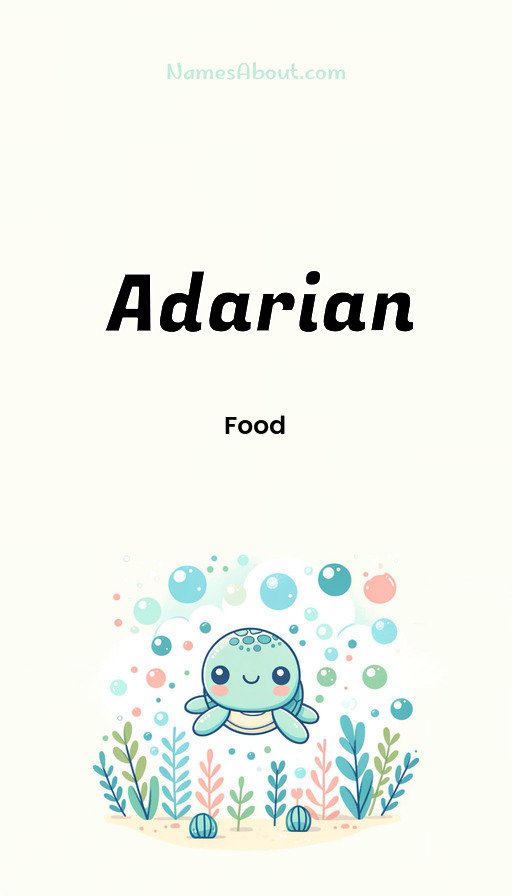 Meaning of Adarian