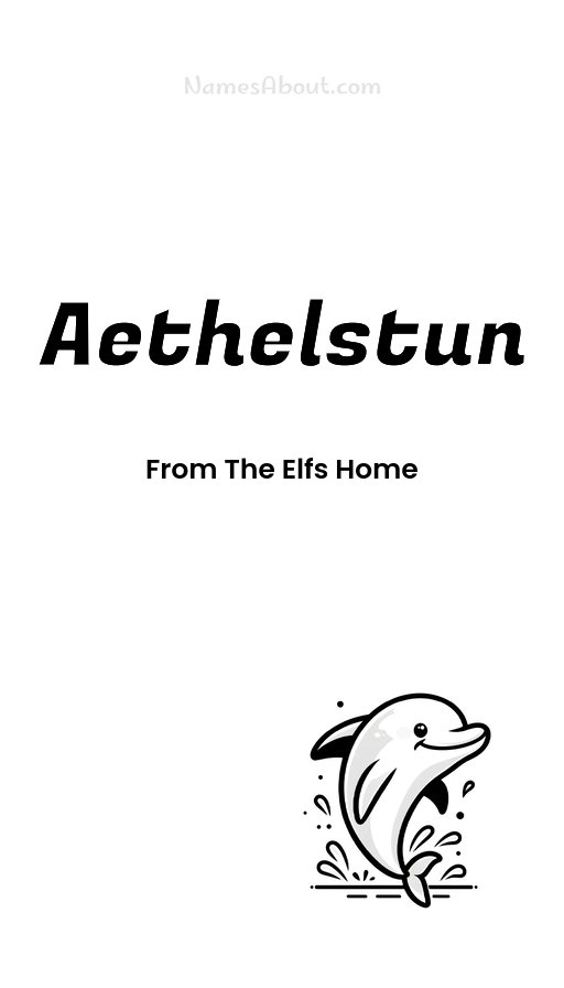 Meaning of Aethelstun