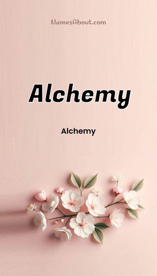 Meaning of Alchemy