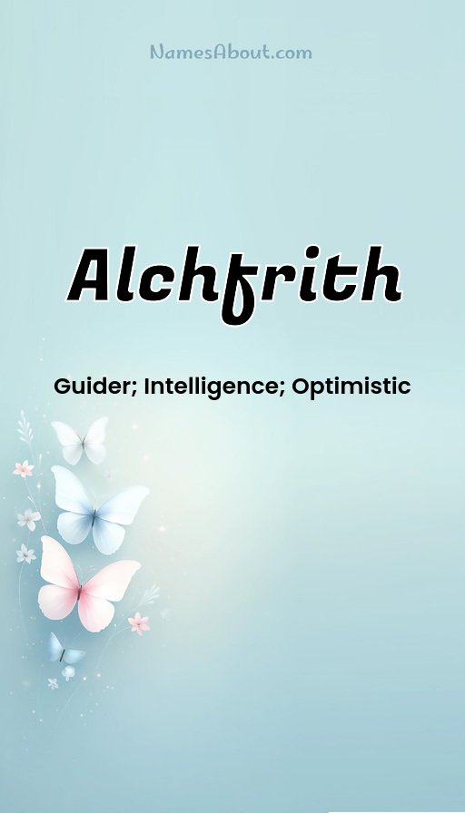 Meaning of Alchfrith