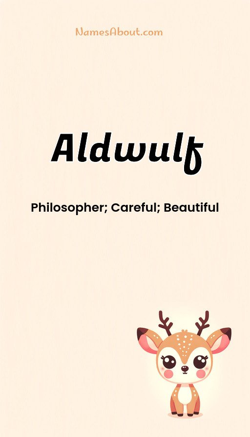 Meaning of Aldwulf