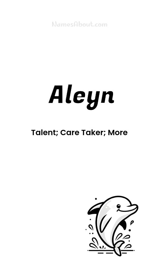 Meaning of Aleyn