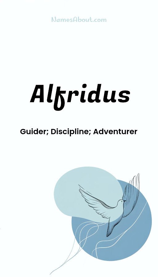 Meaning of Alfridus