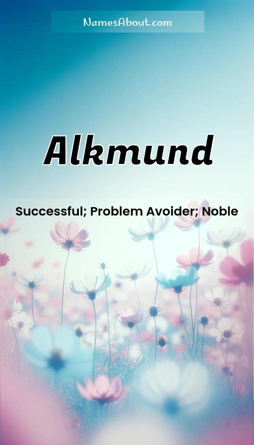 Meaning of Alkmund