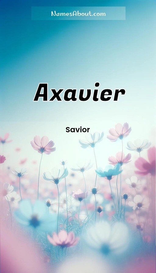 Meaning of Axavier