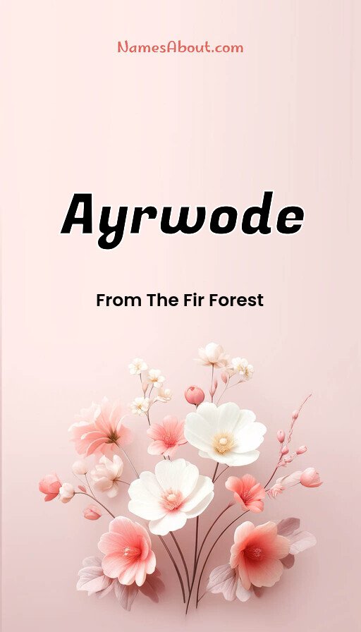 Meaning of Ayrwode