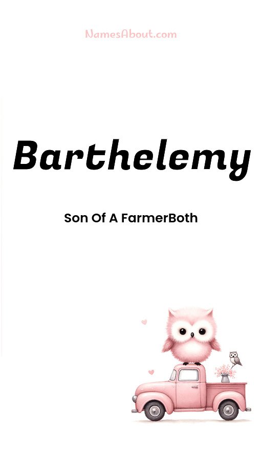 Meaning of Barthelemy