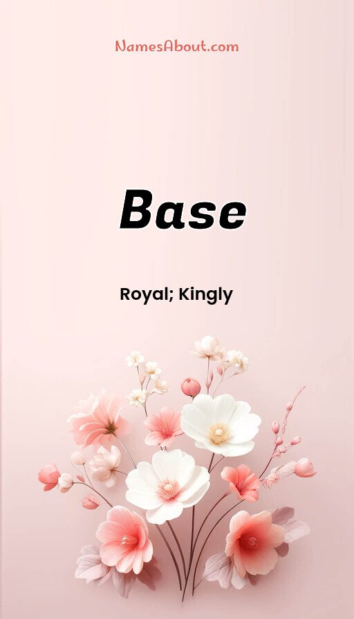 Meaning of Base