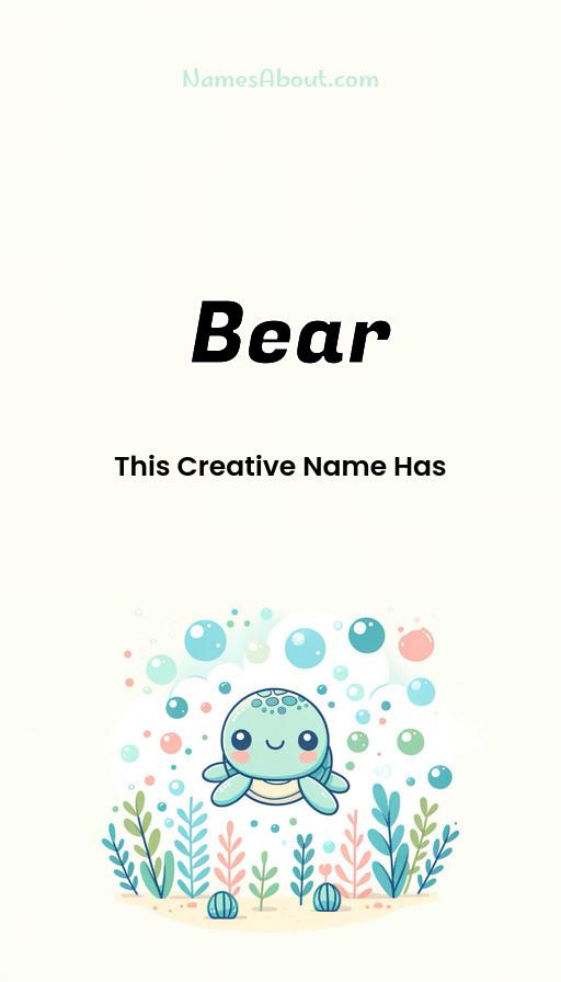 Meaning of Bear