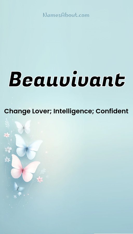 Meaning of Beauvivant