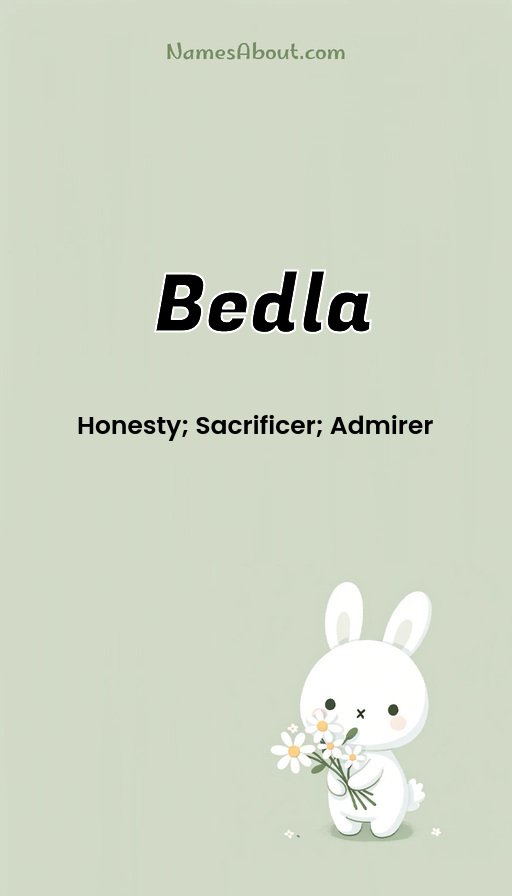 Meaning of Bedla