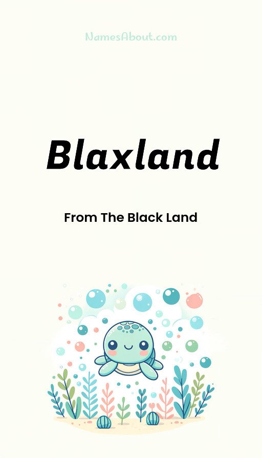 Meaning of Blaxland