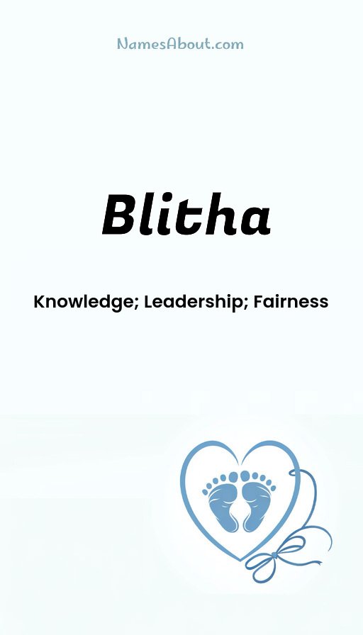 Meaning of Blitha