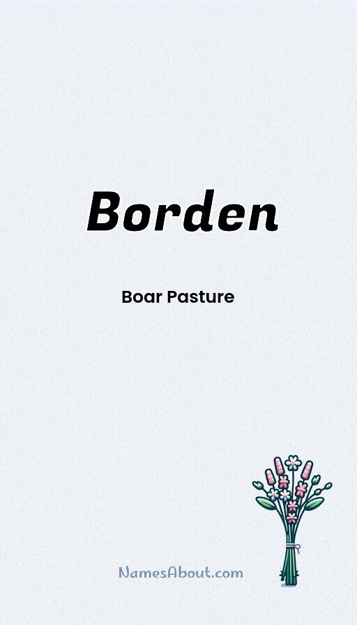 Meaning of Borden