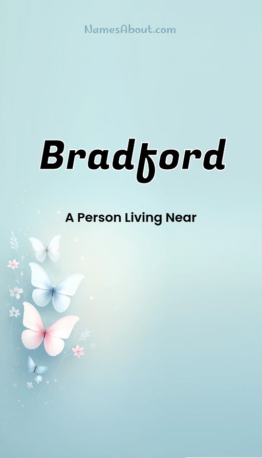 Meaning of Bradford