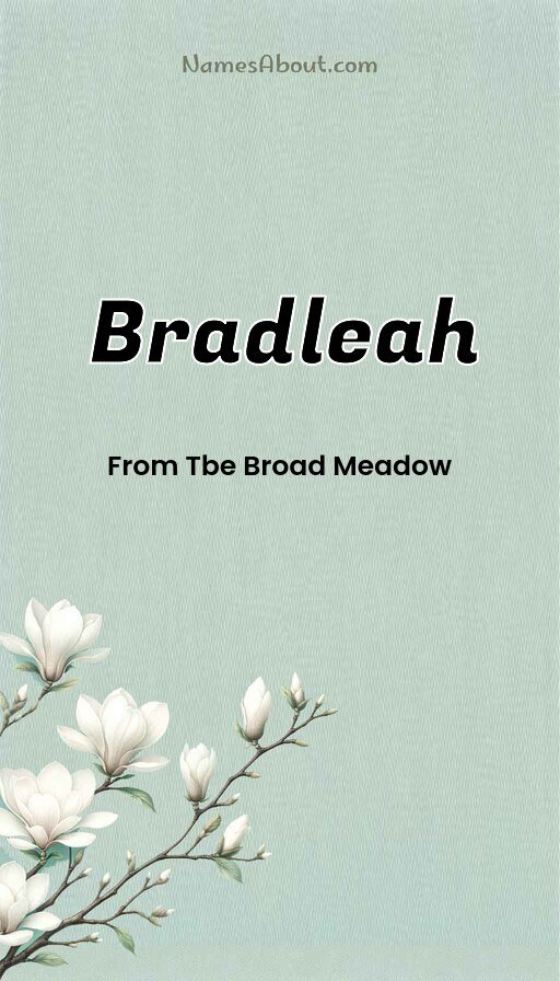 Meaning of Bradleah