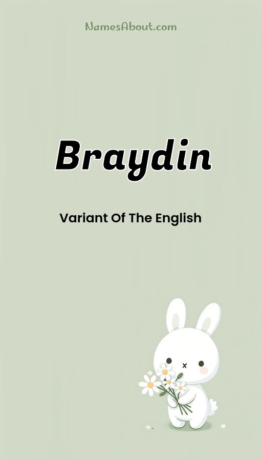 Meaning of Braydin