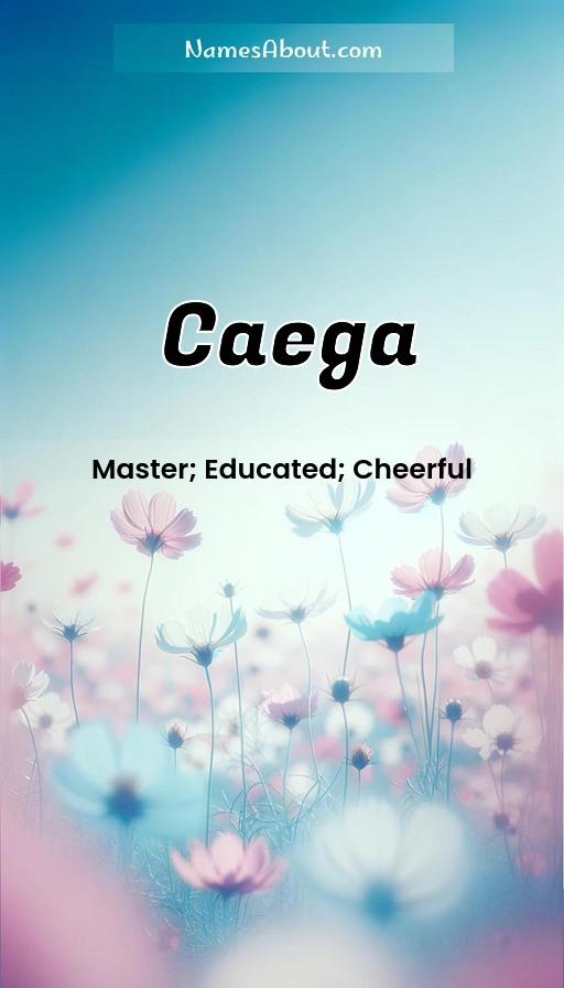 Illustration of Caega