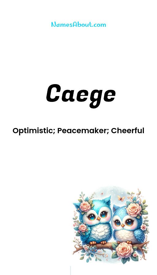 Meaning of Caege