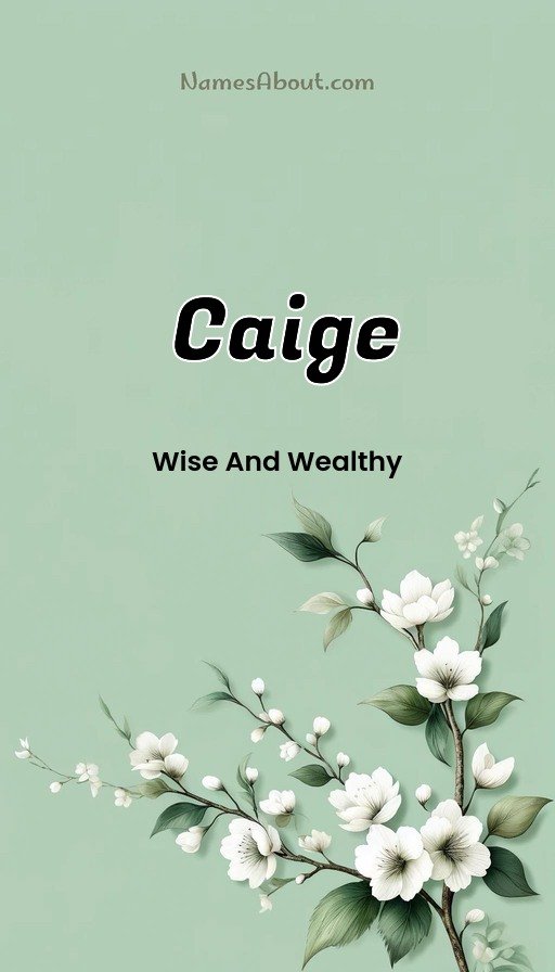 Meaning of Caige