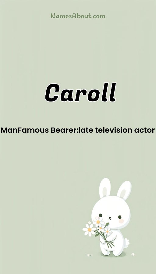 Meaning of Caroll