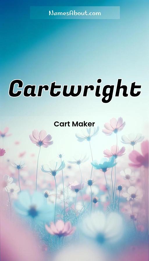 Illustration of Cartwright