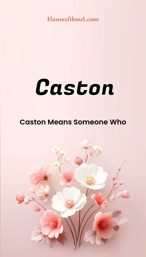 Meaning of Caston