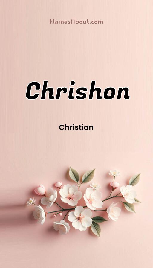 Illustration of Chrishon