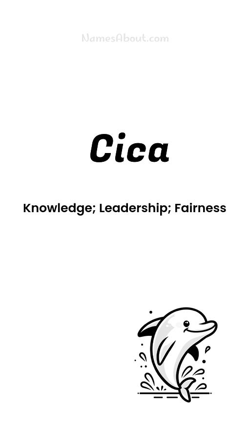 Cica name and meaning