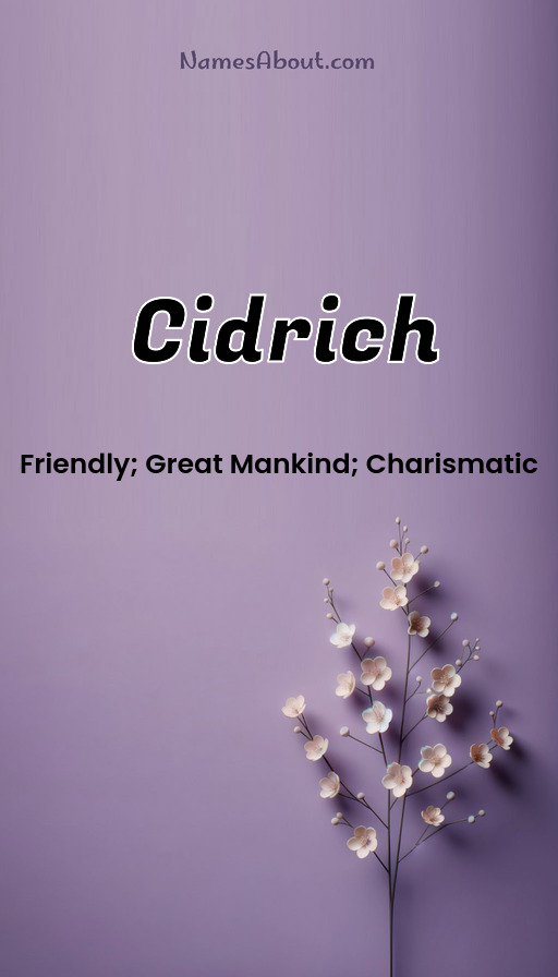 Meaning of Cidrich