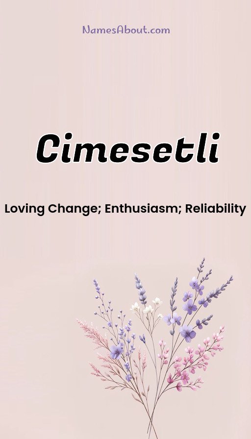Meaning of Cimesetli