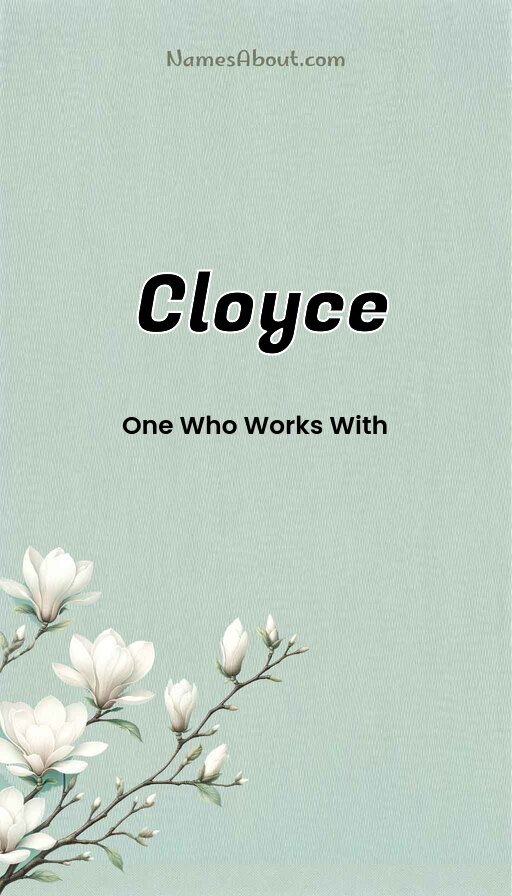 Meaning of Cloyce