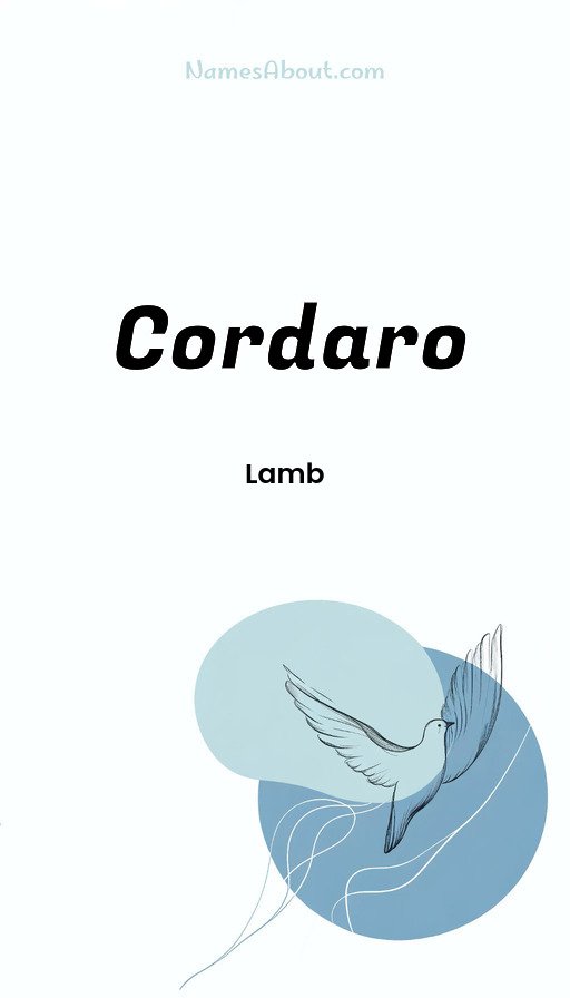 Meaning of Cordaro