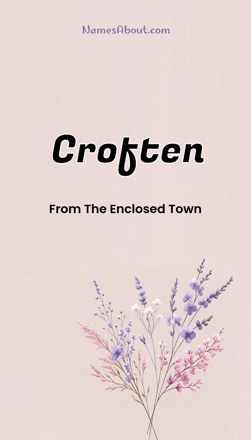 Meaning of Croften