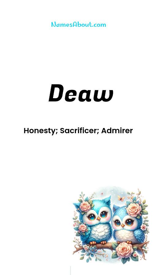 Illustration of Deaw