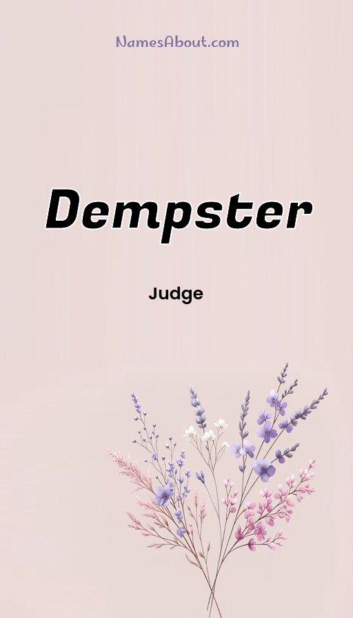 Meaning of Dempster