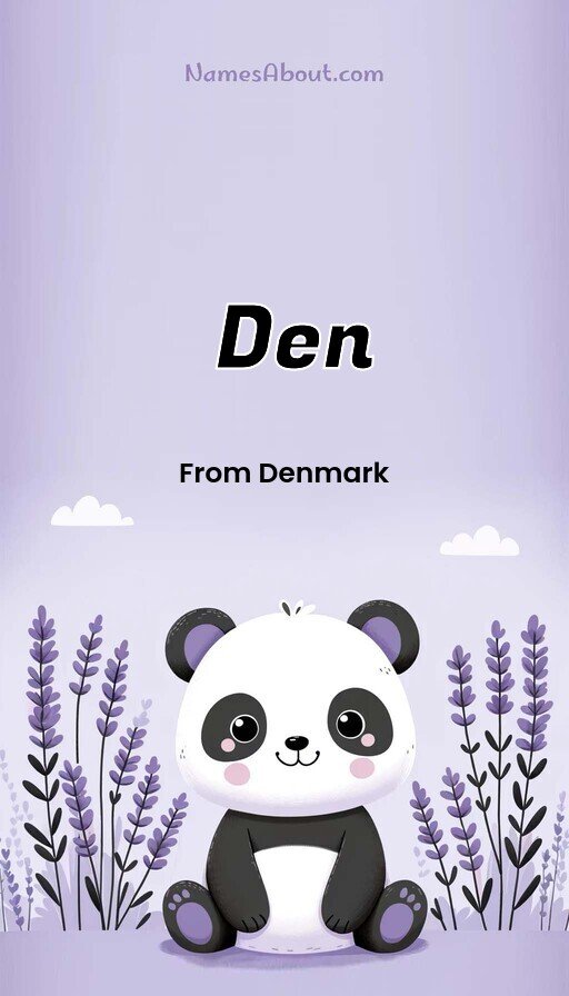 Meaning of Den