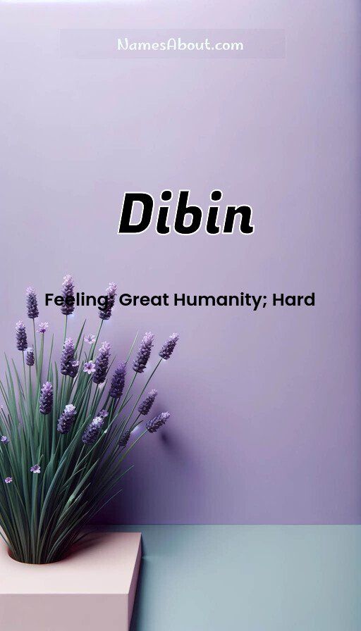 Meaning of Dibin