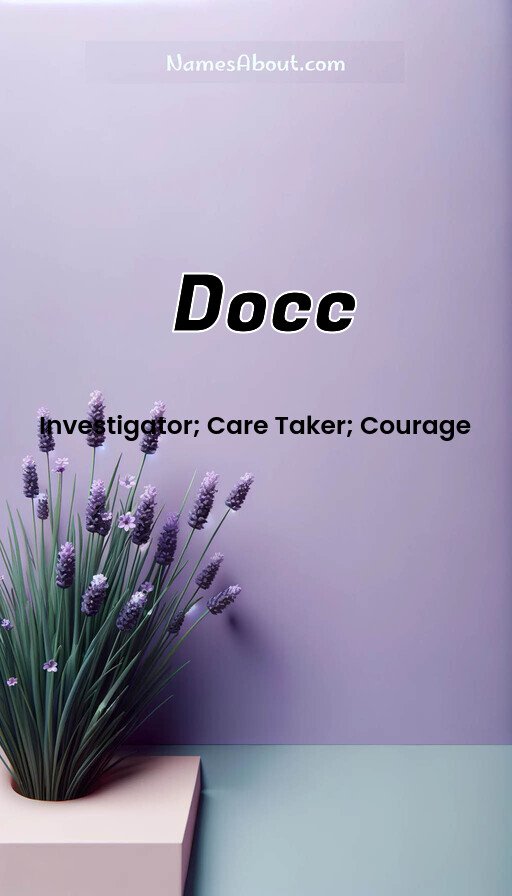 Meaning of Docc